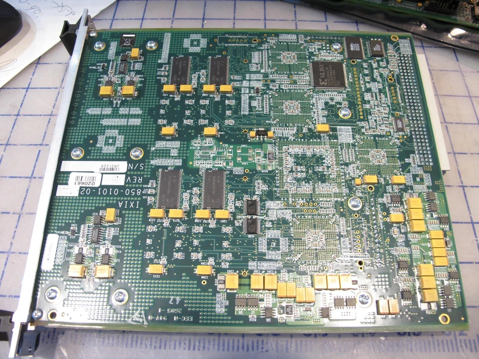 IXIA LM622MR 2-PORT ATM PACKET OVER SONET LOAD MODULE WITH CHOICE OF MODULES - Image 2 of 3
