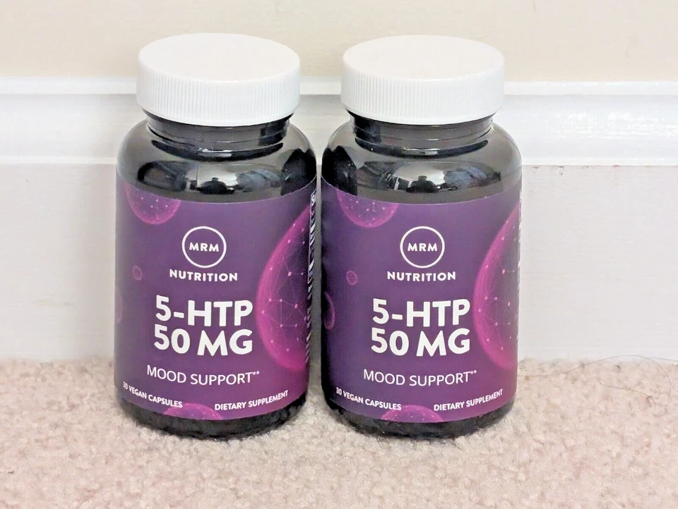 MRM Nutrition 5-HTP 50mg, Suporte ao Humor/Sono, 60 Cápsulas Veganas, Não-OGM - Imagem 3 de 4