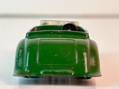 Dinky Toys 38C Lagonda Cabriolet 4 Places, échelle 1/43, Couleur Gris Vert - état D'usage