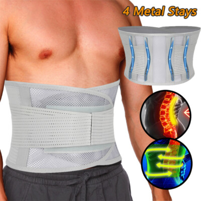 Abdominal Binder Umbilical Hernia Belt Waist Back Hi-Compression Bandage Support