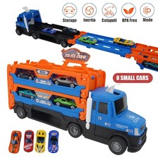 Transport Truck Spielzeugautos Autotransporter LKW Spielzeug mit Licht & Sound