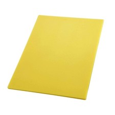 Winco CBYL-1824 Cutting Board, 18-Inch by 24-Inch by 1/2-Inch, Yellow