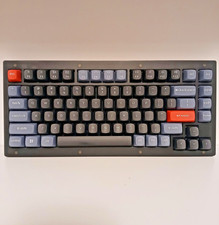 Keychron V1 Wired RGB Mechanical Keyboard 75  Pre-owned, See description 