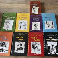 9x Greg s Tagebuch Hartcover/Taschenbücher
