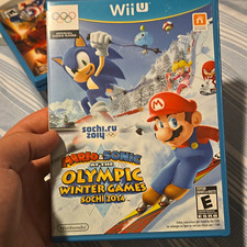 Nintendo Mario & Sonic at Sochi 2014 Wii U w/ Case, E (2013)