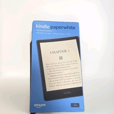 Amazon Kindle Paperwhite Signature Edition 11th Gen 32GB Denim Waterproof Wi-Fi