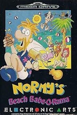 Normys Beach Babe O Rama - Sega Mega Drive Action Strategie Videospiel OVP