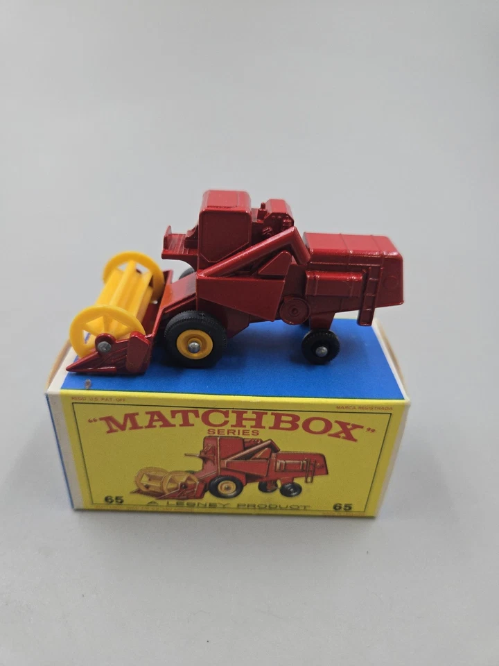 Vintage 1960S Matchbox Lesney #65 Class Combine Harvester In Original Box... - Image 2 of 4
