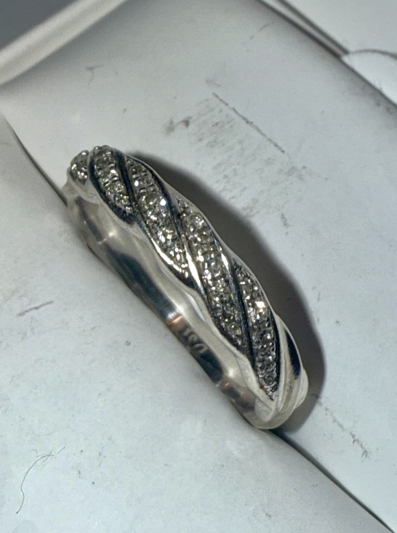 RARE DANBURY MINT Solid Sterling Silver Round-Cut… - image 3