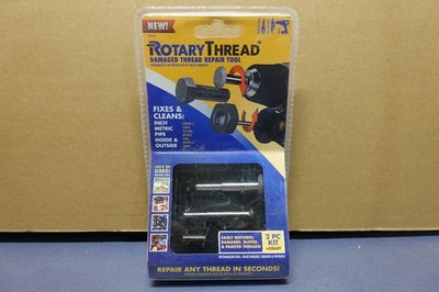 Rotary Thread - Repair Damaged Thread Tool 2 PC Kit NEW