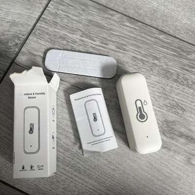 Tuya Smart Zigbee Temperatur- & Luftfeuchtigkeitssensor Innenthermometer Alexa/Google