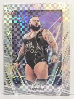 2026 Topps Chrome WWE #53 Bronson Reed X-Fractor