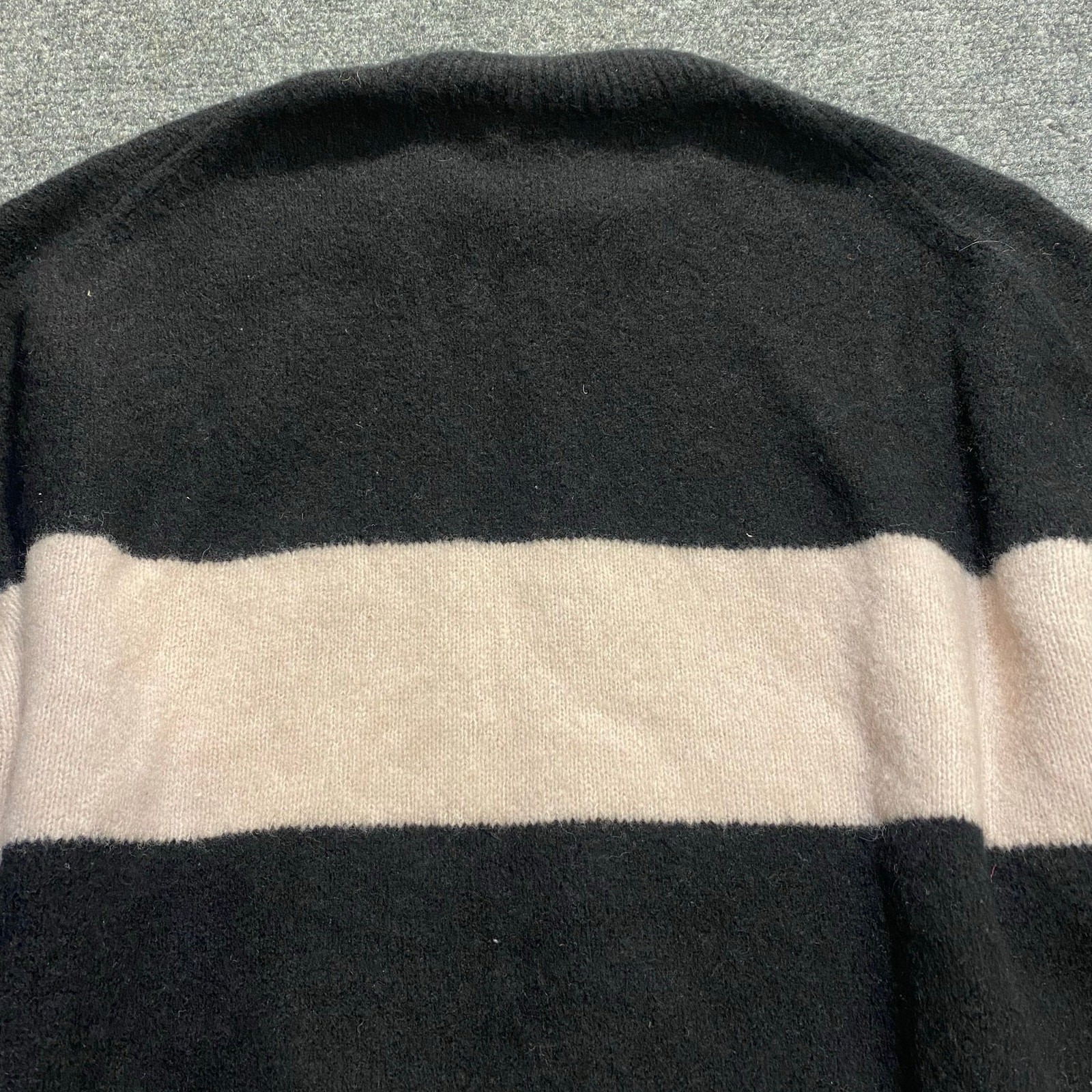 And Other Stories Stockholm Atelier Womens Small Black Wool Yak Hair Sweater image 5