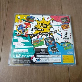 Sega Sonic Jam Sega Saturn Japanese Version Authentic Video Game Software