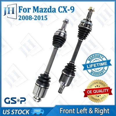 OE Front Left Right Pair CV Axle Shaft Set For 2008-2015 Mazda CX-9 V6 3.7L