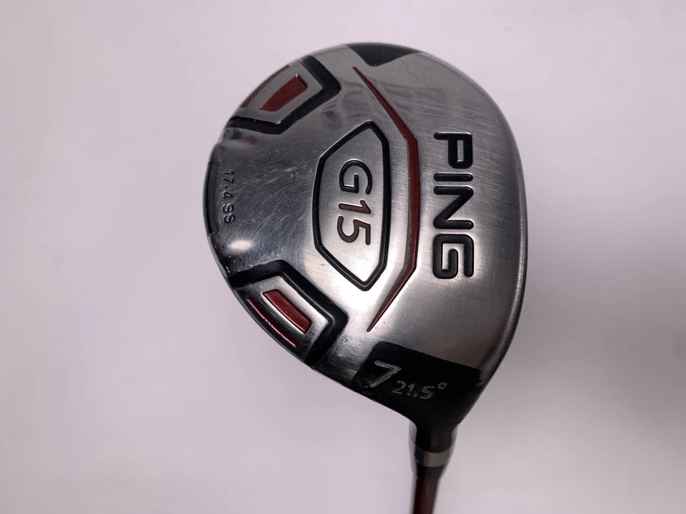 Ping G15 7 Fairway Wood 21.5* TFC149 Ladies Graphite Womens RH HC Oversize Grip - Image 2 of 4