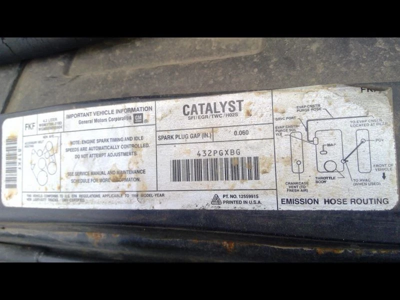 (LOCAL PICKUP ONLY) Back Glass Liftgate Opt TB4 Heated Fits 97-04 BLAZER S10/JIM Foto 2 de 4