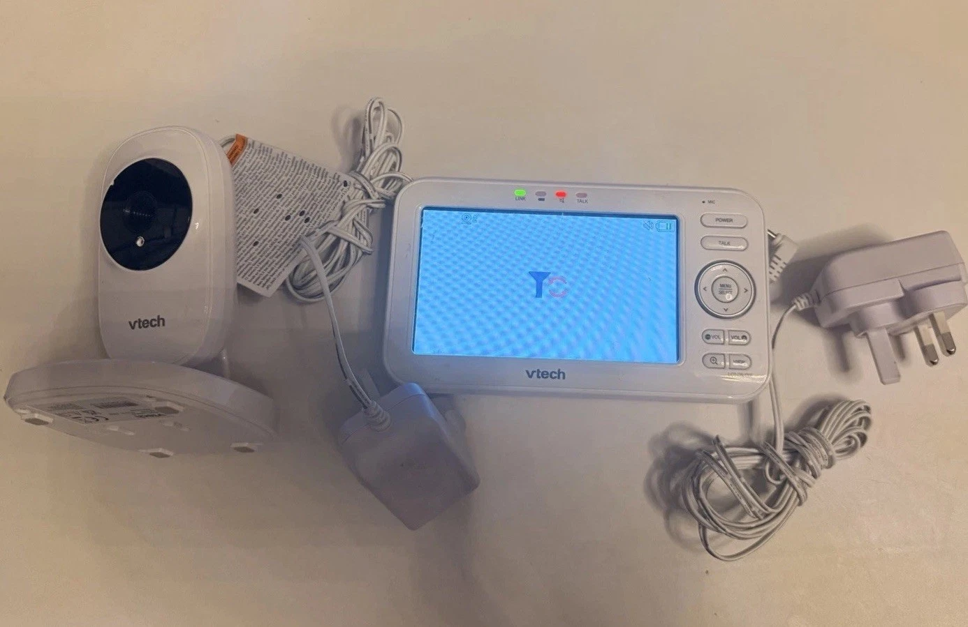 VTech Video Baby Monitor - Model LM808-2W - Good Condition