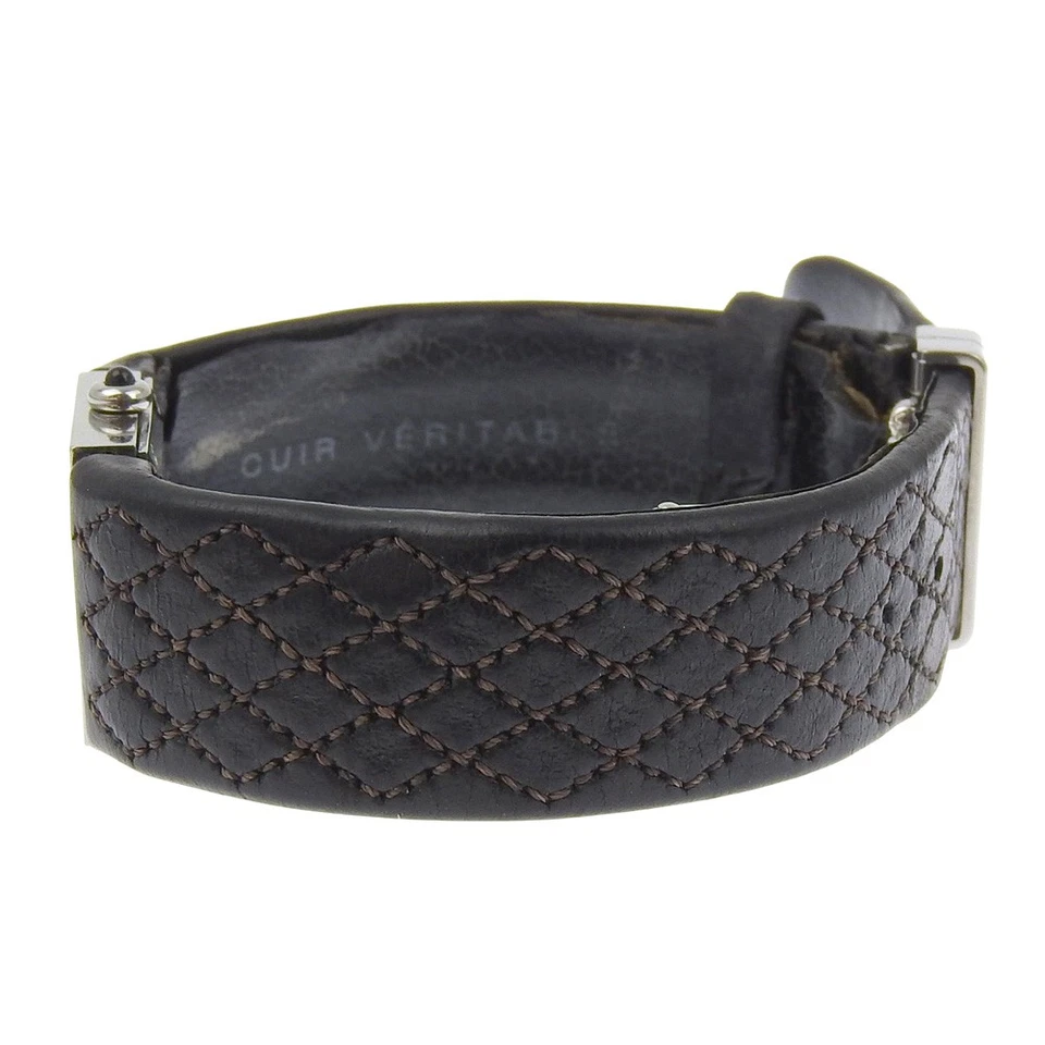 CHANEL Matelasse Watches H0116 blackDial Stainless Steel/leather Quartz An... - Image 4 of 4