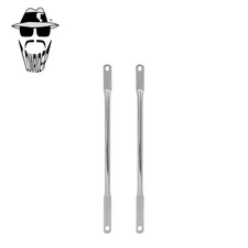 Original Lowrider 16" Smooth Truss Spring Fork Bars Chrome Bicycle Fork Struts.