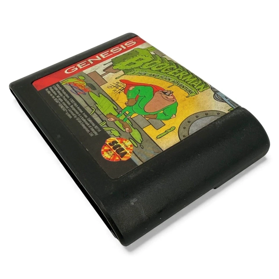 Sega Genesis Boogerman A Pick and Flick Adventure Game Cartridge 16-Bit - Image 4 of 4