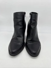 Madden Girl Faux Leather Pointed Toe Boots Size 10M