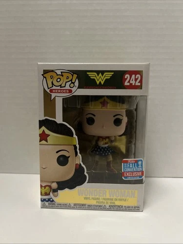 Wonder Woman #242 Funko Pop! 2018 Fall Con Exclusive Mint w/Protector