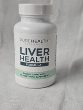 PUREHEALTH Research LIVER HEALTH Vegetarian Formula 60 capsules Exp 04/2027
