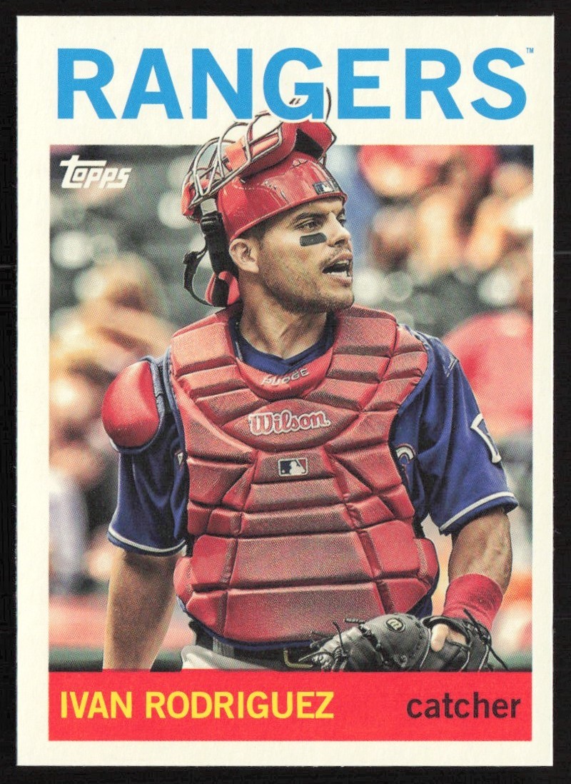 2025 Topps Archives Base Ivan Rodriguez Texas Rangers #20
