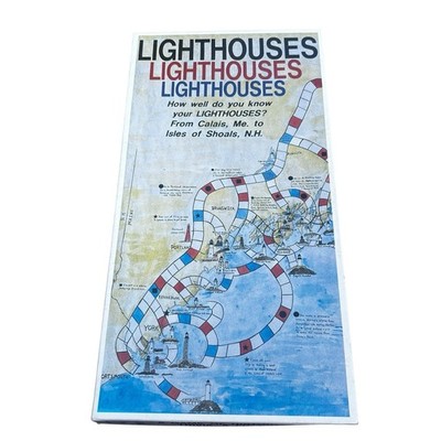 Lighthouses, Lighthouses, Lighthouses Board Game - History & Trivia New England