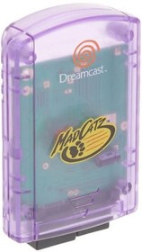 Mad Catz Translucent Purple Memory Card VMU Unit Sega Dreamcast 1999 HTK-7000