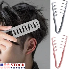 USA Wide Tooth Hair Comb Wide Tooth Comb For Curly Hair Roots Volumizing 