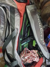 Cricket gear with bag