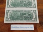UNCUT SHEET OF (4) U.S. $2 TWO DOLLAR BILLS UNCIRCULATED MINT GEM MONEY CASH NEW — photo 6