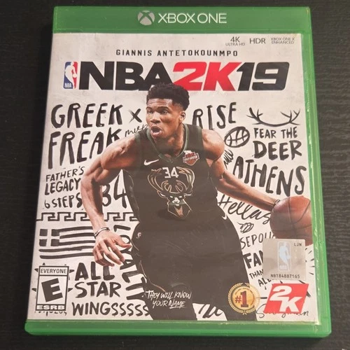 NBA 2K19 Xbox One 2K NTSC-U/C Sports 2018 X Enhanced 4K HDR Multiplayer