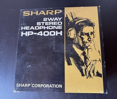 Sharp HP-400H Stereo Headphones