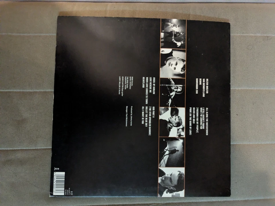 U2 Rattle and Hum Double Vinyl LP 1988 Island Records - Image 3 of 4