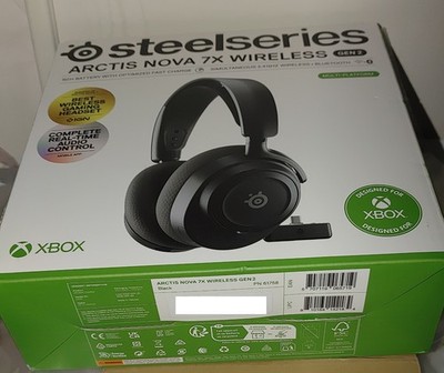 SteelSeries Arctis Nova 7X Wireless Gen 2 Gaming Headset Xbox PS5 PC 61758 NEW