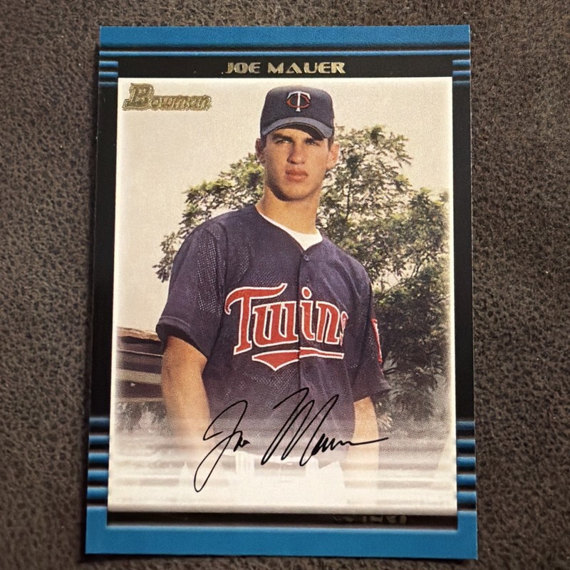 2002 Bowman #379 Joe Mauer RC