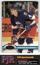 Fredrik Olausson 1991-92 Stadium Club #185 Winnipeg Jets