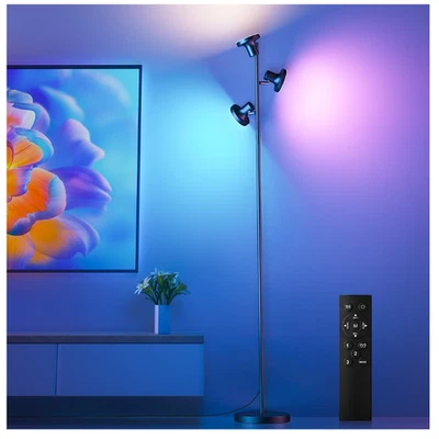 LED Stehlampe Dimmbar RGB 36W 2500LM 2700 - Bild 1 von 4