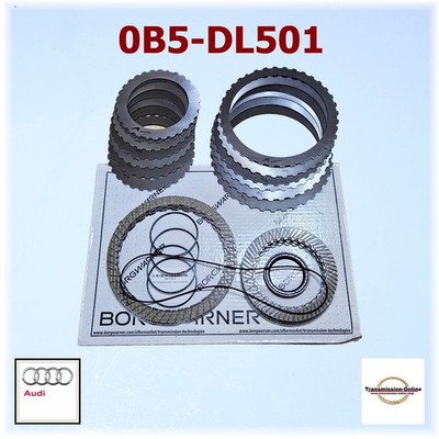 Clutch Repair Kit, Dual Clutch, DSG 7 Speed S-Tronic, Transmission 0B5 DL501