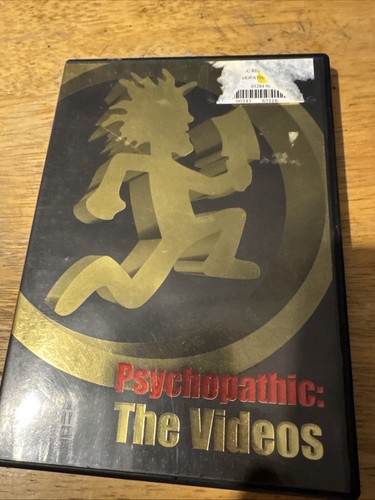 INSANE CLOWN POSSE PSYCHOPATHIC: THE VIDEOS DVD 2007 PSYCHOPATHIC RECORDS MUSIC