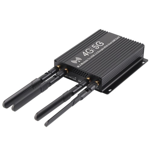 NGFF M.2 4G 5G Module To USB3.0 Adapter With Cooling Fan Dual SIM Card Slot H CB - Afbeelding 23 van 24
