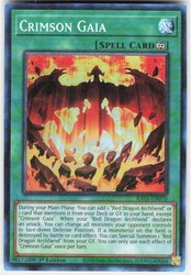 Crimson Gaia RA05-EN070 Collector's Rare Rarity Collection 5