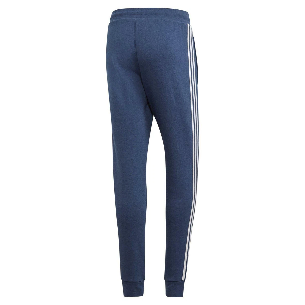 adidas ORIGINALS 3 STRIPE ADICOLOR FLEECE PANTS BLUE SWEAT BOOTOMS