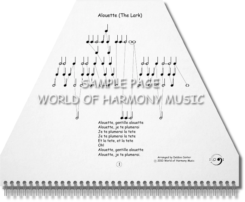 Zither Lap Harp Sheet Music ~ Child's Play; Children's Favorites - Image 2 of 4