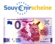 0 Euro Note XEKB 2024-3 WELTVOGELPARK WALSRODE