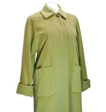 Cinzia Rocca Cashgora Swing Coat 6 Med Overcoat Columbo Wool Angora Cashmere