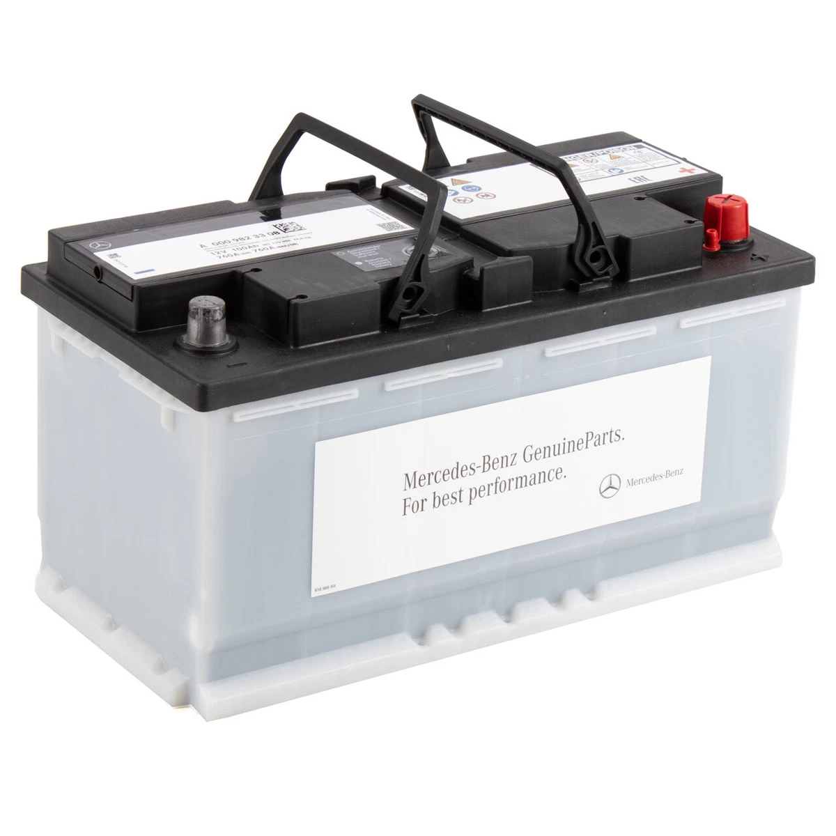 ORIGINAL Mercedes Autobatterie Batterie Starterbatterie 12V 100Ah 